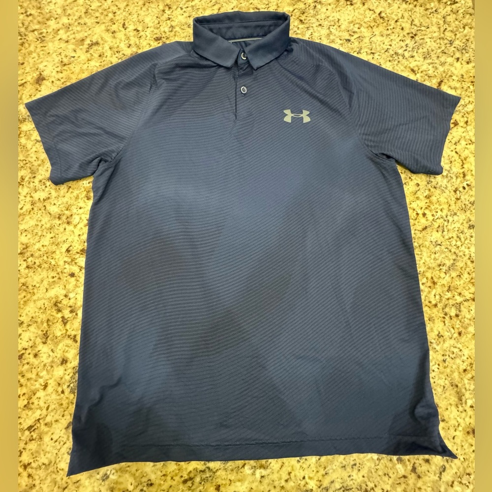 Under Armour - Golf Polo - Loose - Heatgear - MD - Navy
